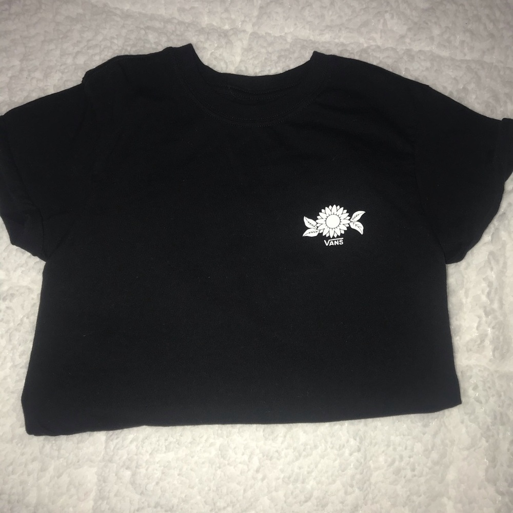 vans flower daisy tshirt